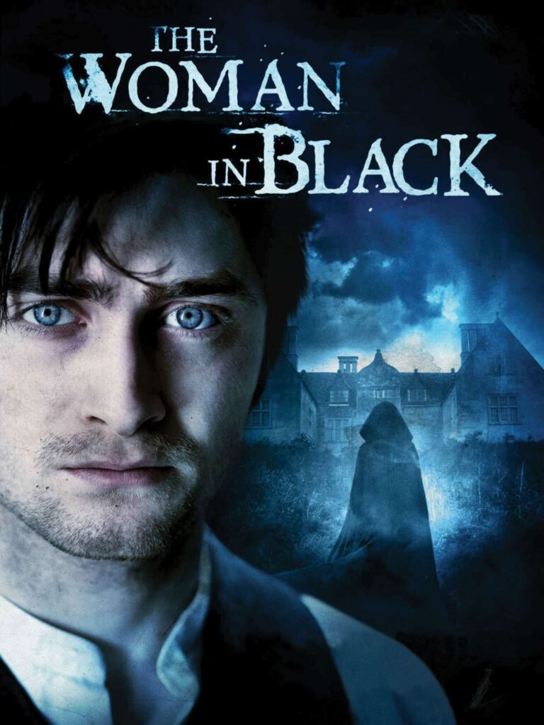 The woman in black