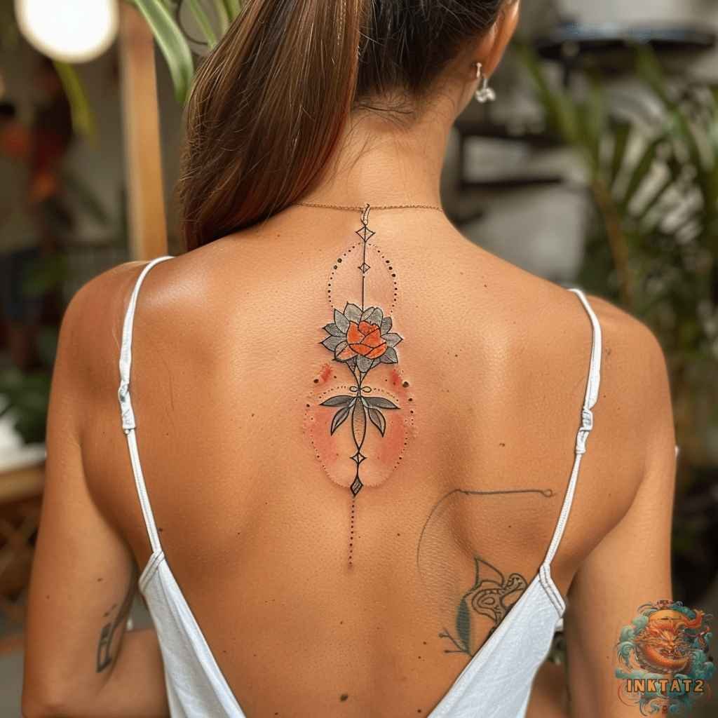 Back tattoos